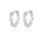 Zenat Elegant Round Hoop Earrings – Luxury Stainless Steel