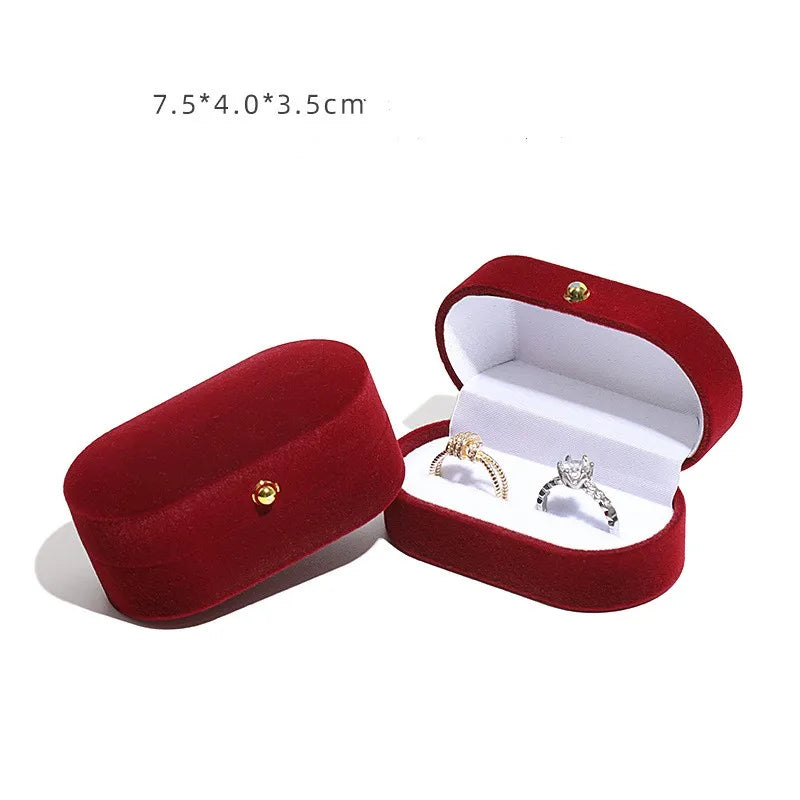 Double Slot Ring Box High End