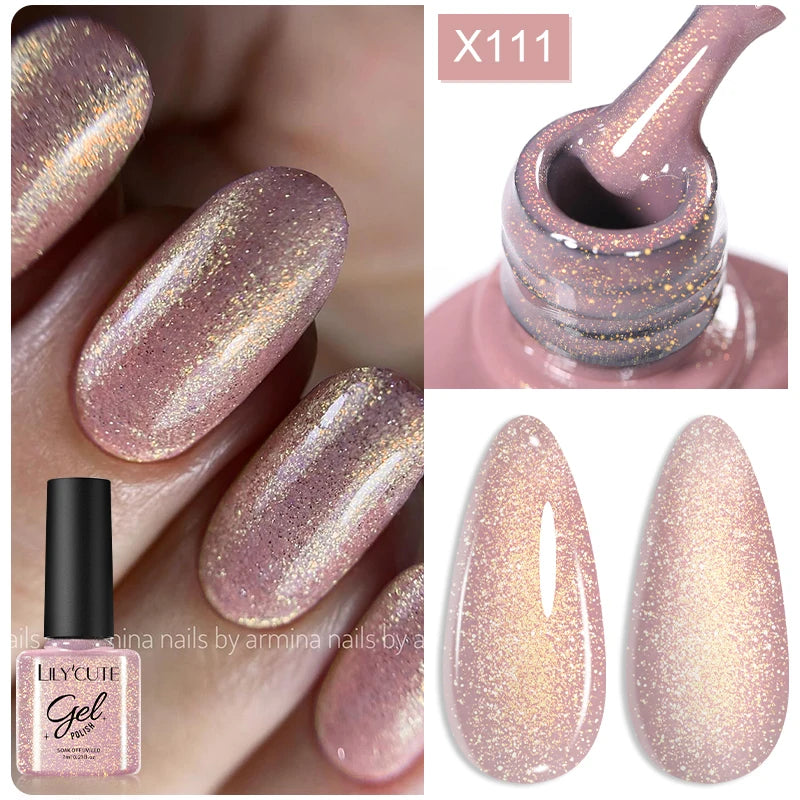 Zenat Red Autumn Winter Gel Nail Polish