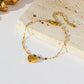 Zenat 316L Stainless Steel Love Necklace Set