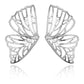 Zenat 925 Silver Leaf & Flower Earrings – Trendy 2025