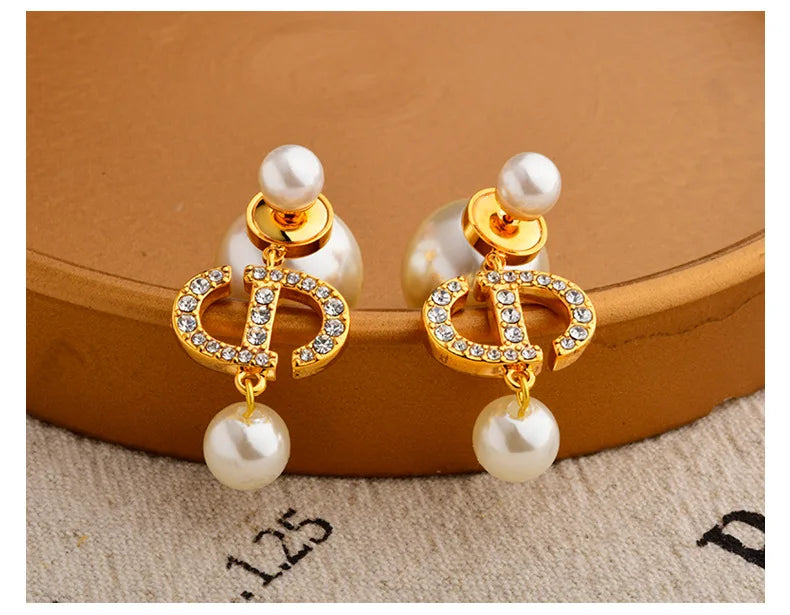 Zenat Elegant Pearl Earrings – Sweet Daily & Party Wear