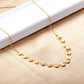 Zenat Golden Chains Necklaces Star Heart Stainless Steel