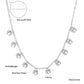 Zenat Golden Star Heart Bohemian Chain Necklace