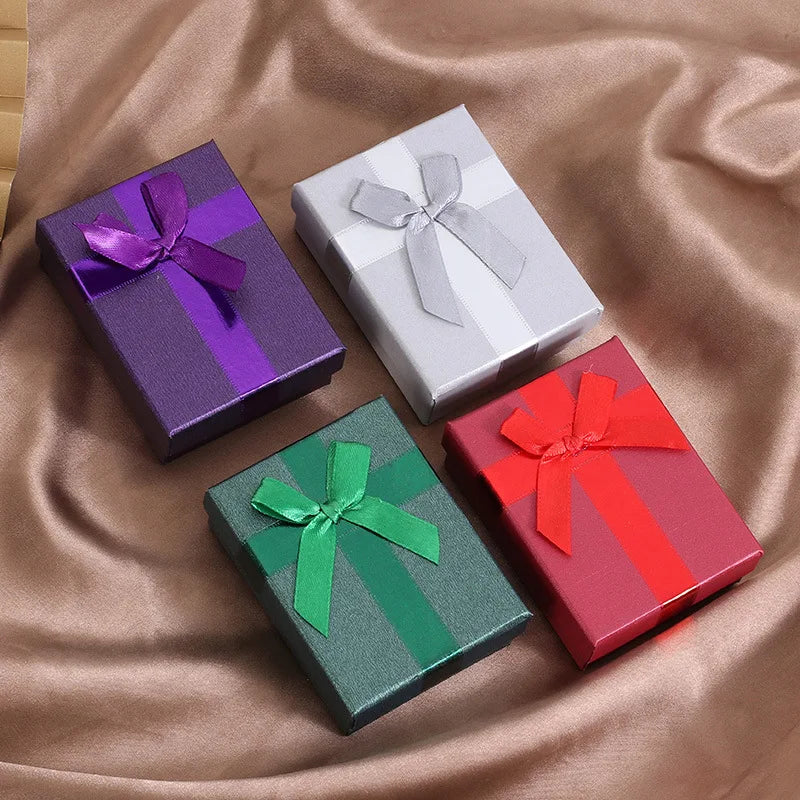 Jewelery Gift Box For Earrings Necklace Rings