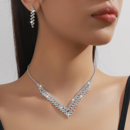 Zenat 3-4 Piece Women's Wedding Jewelry Set