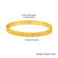 Vnox Romantic Zircon Bracelet For Women No Fading