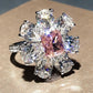 Zenat Colorful Green Cubic Zirconia Rings