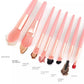 Zenat 8-Piece Premium Makeup Brush Set with Bag