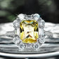 Zenat Sparkling Crystal Zircon Women's Ring