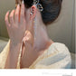Ear Hanging Earrings Women New Trendy Long Autumn and Winter Super Fairy Ear Clip No Pierced Exaggerated Butterfly Earrings