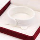 Flocking Gold Buckle Jewelry Box Red Velvet