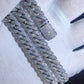 10mm Diamond Cuban Link Chain White Gold/18K Gold Plated Bling 5A+ CZ Necklace Rapper Hip Hop Luxury Jewelry for Men and Women