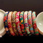 Ethnic Handicraft Bracelet Bangles Assorted Colors