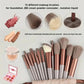 Zenat Professional Soft Fluffy Makeup Brush Set
