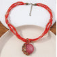 Zenat Elegant Vintage Peacock Tassel Pendant Necklace