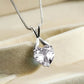2025 Gorgeous White/Green/Purple/Pink Cubic Zirconia Women Necklace Simple and Elegant Design Female Wedding Trendy Jewelry