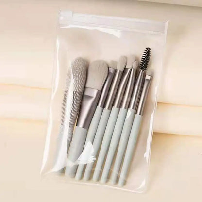 Zenat 8-Piece Premium Makeup Brush Set with Bag