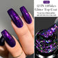 Zenat Bright Red Sparkling Glitter Gel Nail Polish