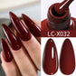 Zenat Red Autumn Winter Gel Nail Polish