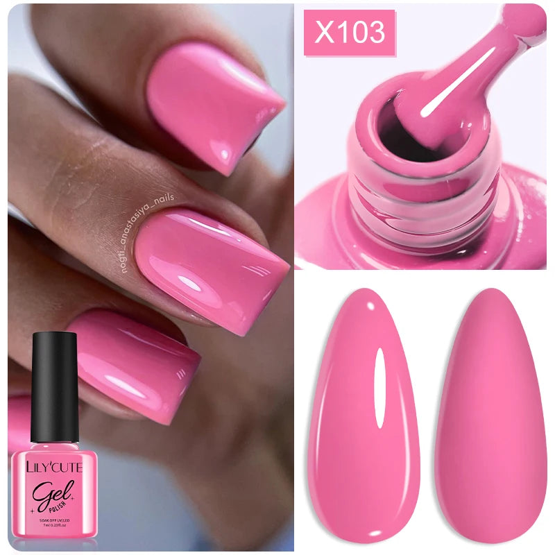 Zenat Red Autumn Winter Gel Nail Polish