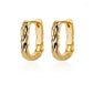 Stainless Steel Evil Eye Earrings for Women 2024 Trend Gold Color Round Circle Hoop Earrings Luxury Wedding Jewelry aretes