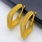 Zenat Dubai Gold Plated Hollow Earrings – Fine Jewelry