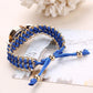 Zenat Style Fashion Creative Woven Bracelet Watch