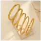 Vnox Romantic Zircon Bracelet For Women No Fading