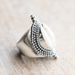 Zenat Victorian Women’s Faux Turquoise Carved Ring