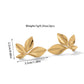 Zenat 925 Silver Leaf & Flower Earrings – Trendy 2025
