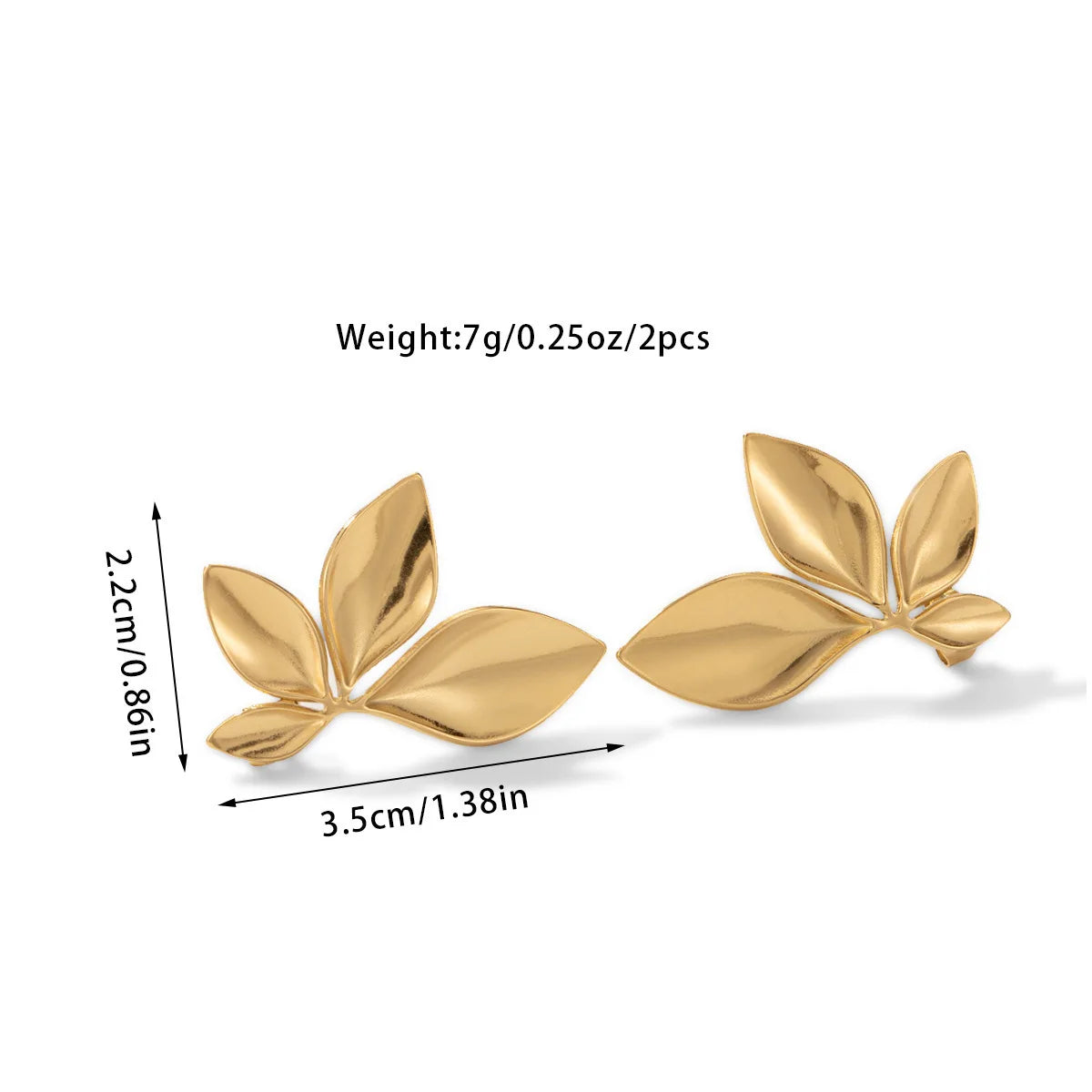 Zenat 925 Silver Leaf & Flower Earrings – Trendy 2025
