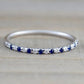 2025 New Blue Cube Zircon Ring Fashionable and Elegant High End Women's Bridal Wedding Luxury Personalized Jewelry Accessories