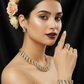 Zenat 5 Piece Bridal Set 18k Gold Plated Stylish Bow Infinity
