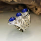 Zenat Victorian Women’s Faux Turquoise Carved Ring