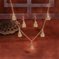 Zenat Luxury Retro Ethnic Carved Jhumka Set