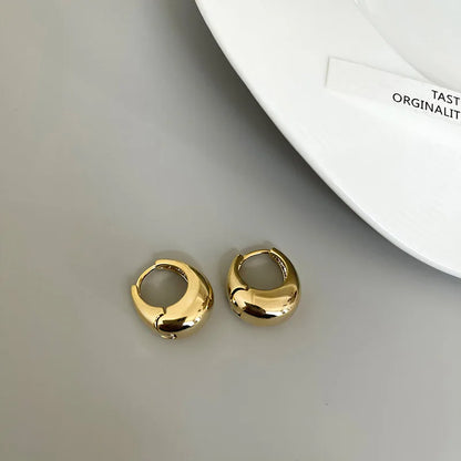 Zenat 925 Sterling Silver Hoop Earrings – Trendy Women