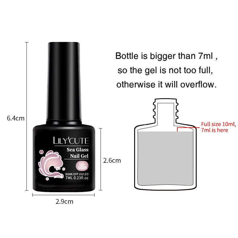 Zenat Translucent Jelly Gel Nail Polish