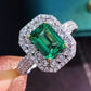 Zenat Sparkling Crystal Zircon Women's Ring