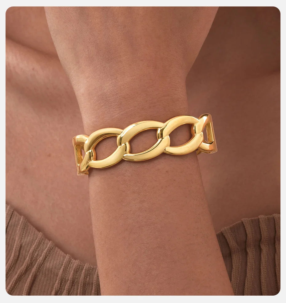 Vnox Romantic Zircon Bracelet For Women No Fading