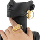 Zenat 18K Gold Earrings & Ring Set – African Design