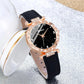 Zenat Luxury Rhinestone Women's Watch Bracelet Gift Set