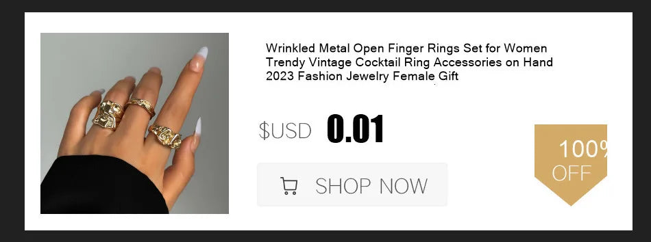 Zenat 8-Piece Chunky Mixed Metal Rings Set