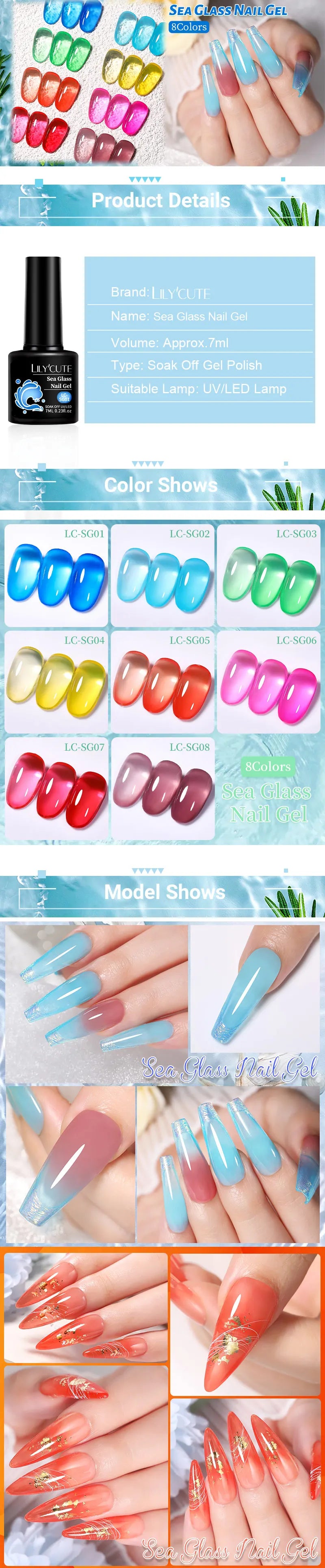 Zenat Translucent Jelly Gel Nail Polish