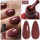 Zenat Red Autumn Winter Gel Nail Polish