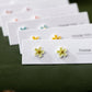 Zenat Handmade Multicolor Ceramic Flower Earrings