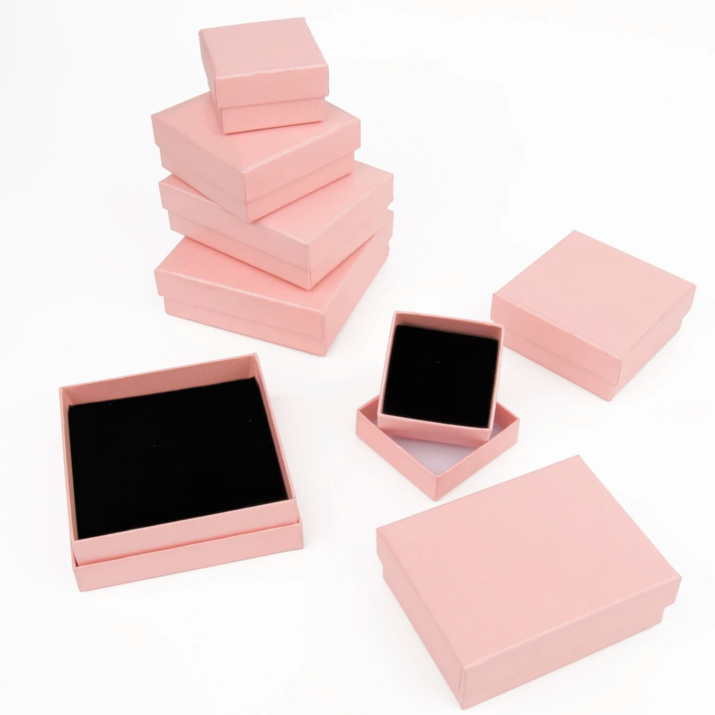 Multi Size Square Ribbon Jewelry Box