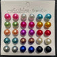 Zenat 18 Pairs Pearl Earrings – Lightweight Daily Wear