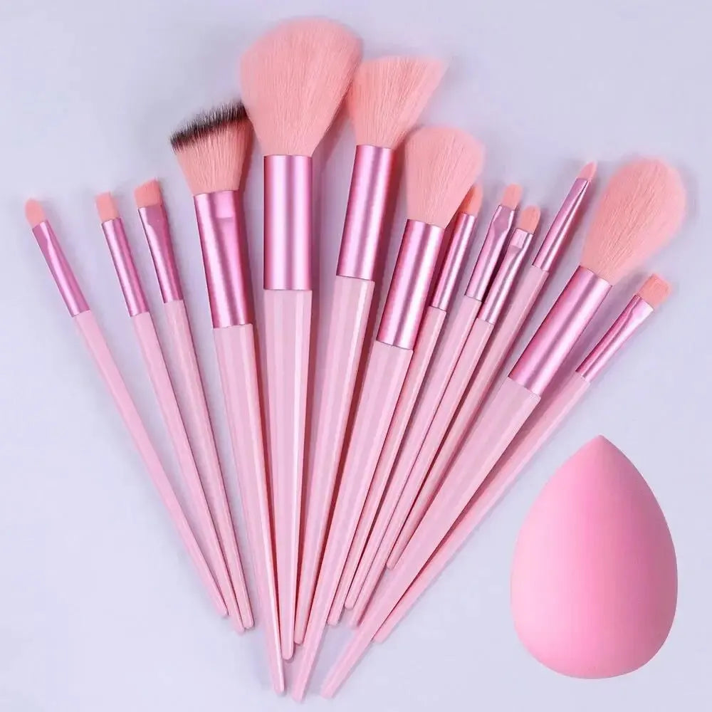 Zenat Professional Soft Fluffy Makeup Brush Set