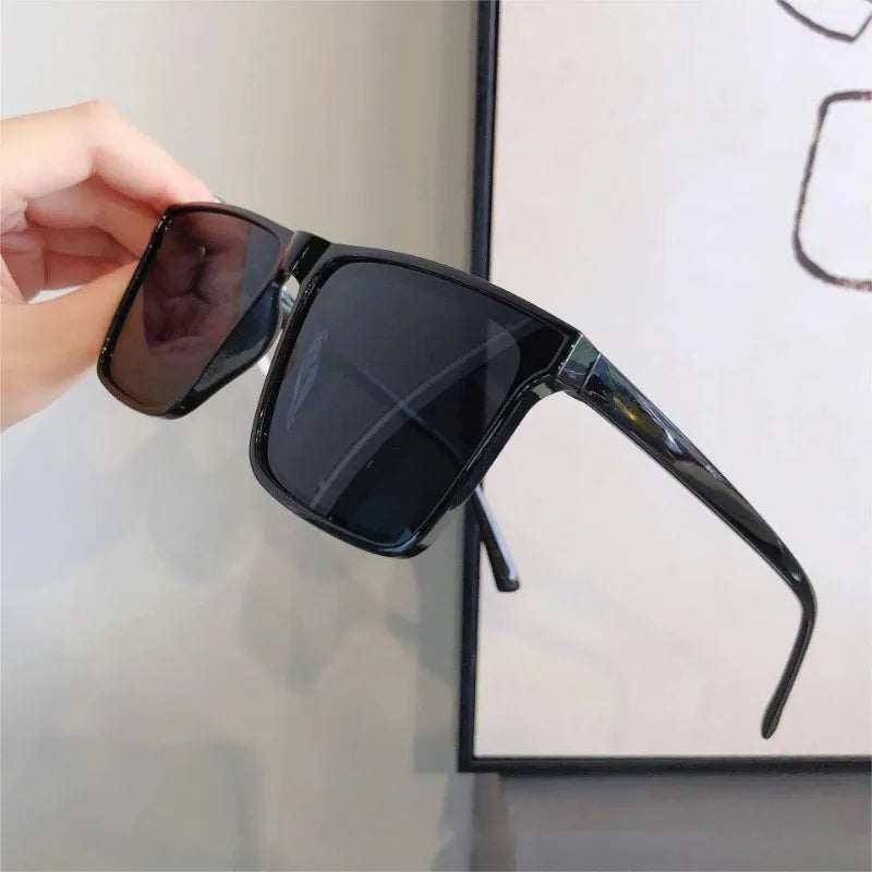 New Sunglasses Men's Driving Anti-UV Sunglasses Concave Shape Ladies Long Frame Sunglasses UV400 Gafas De Sol